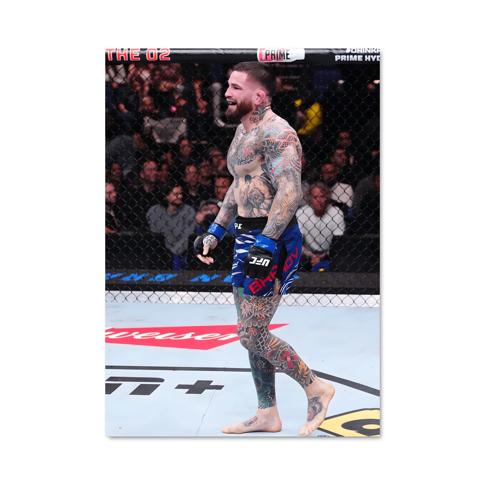 Poster Tatouages Guerriers – affiche MMA